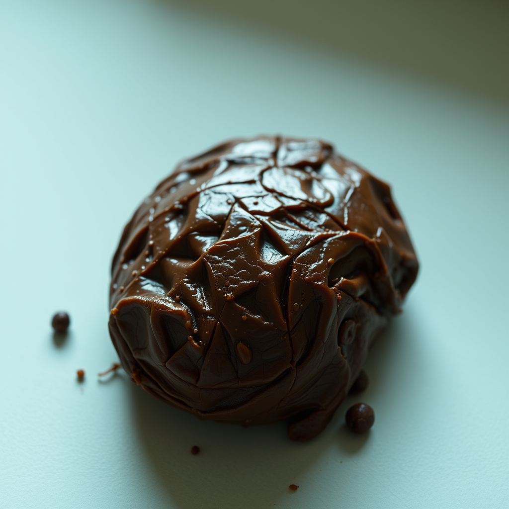 A Turd On Trumps Head With Shit All Over