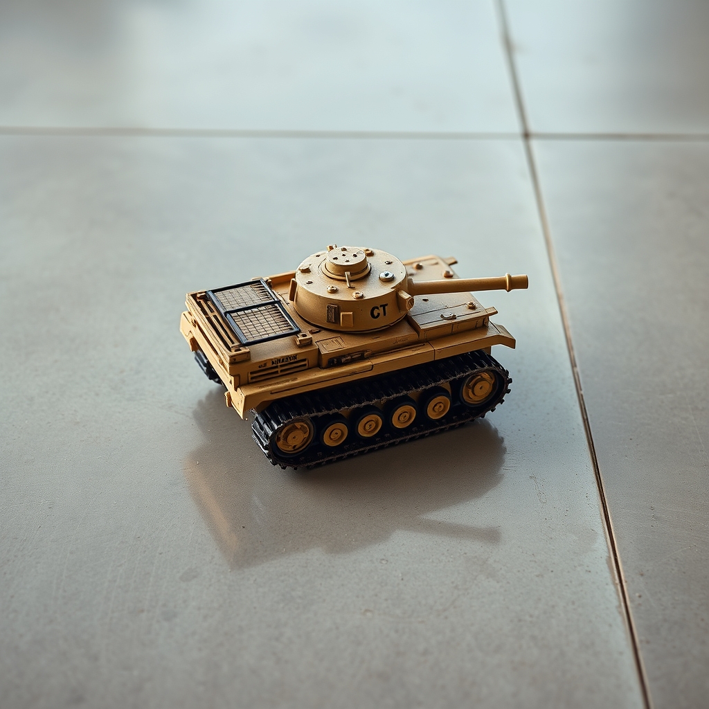 Piano Tank With Caterpillar Tracks Military Ready For Sahara To 2 Feet Of Mud