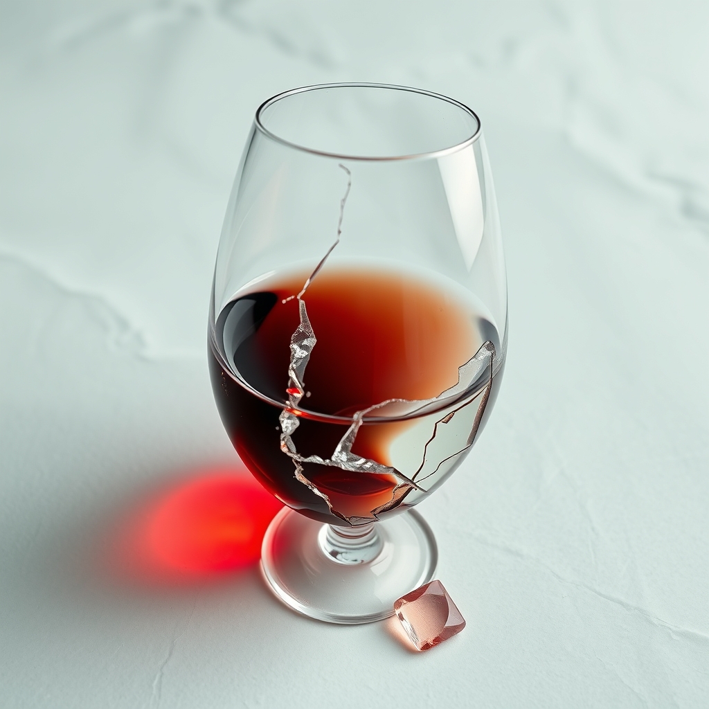 Broken Wine Glasses