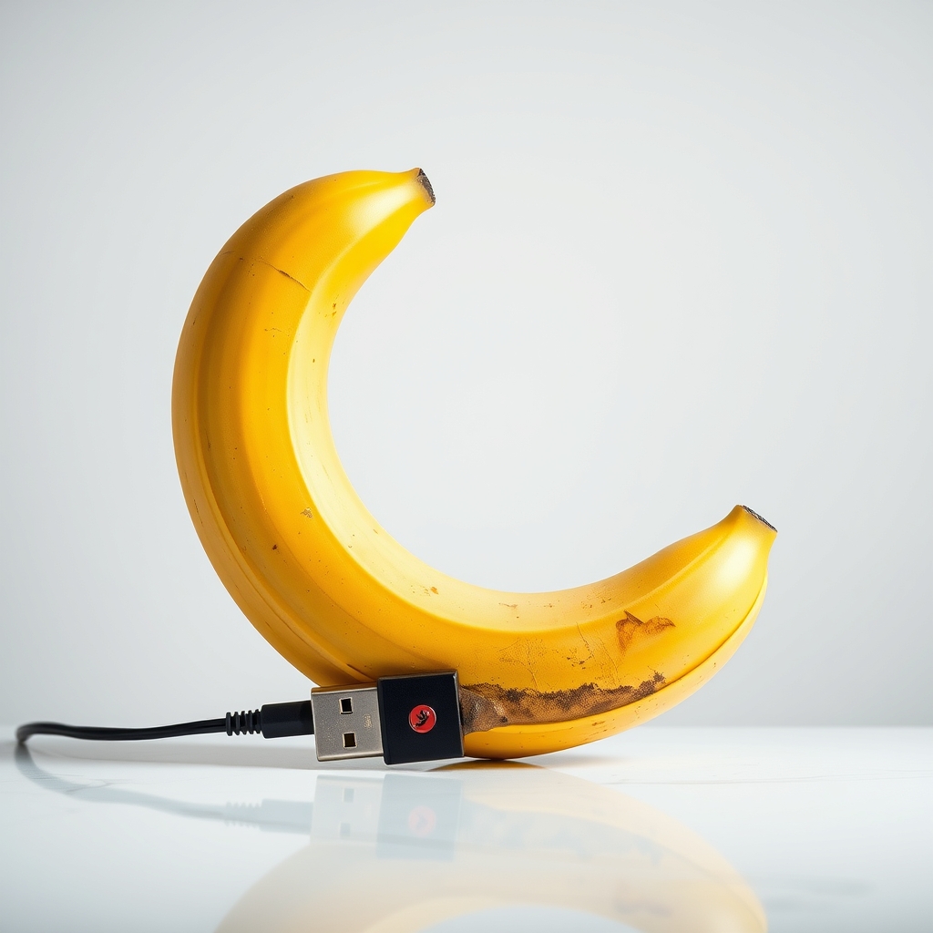 USB-Powered Banana Peeler