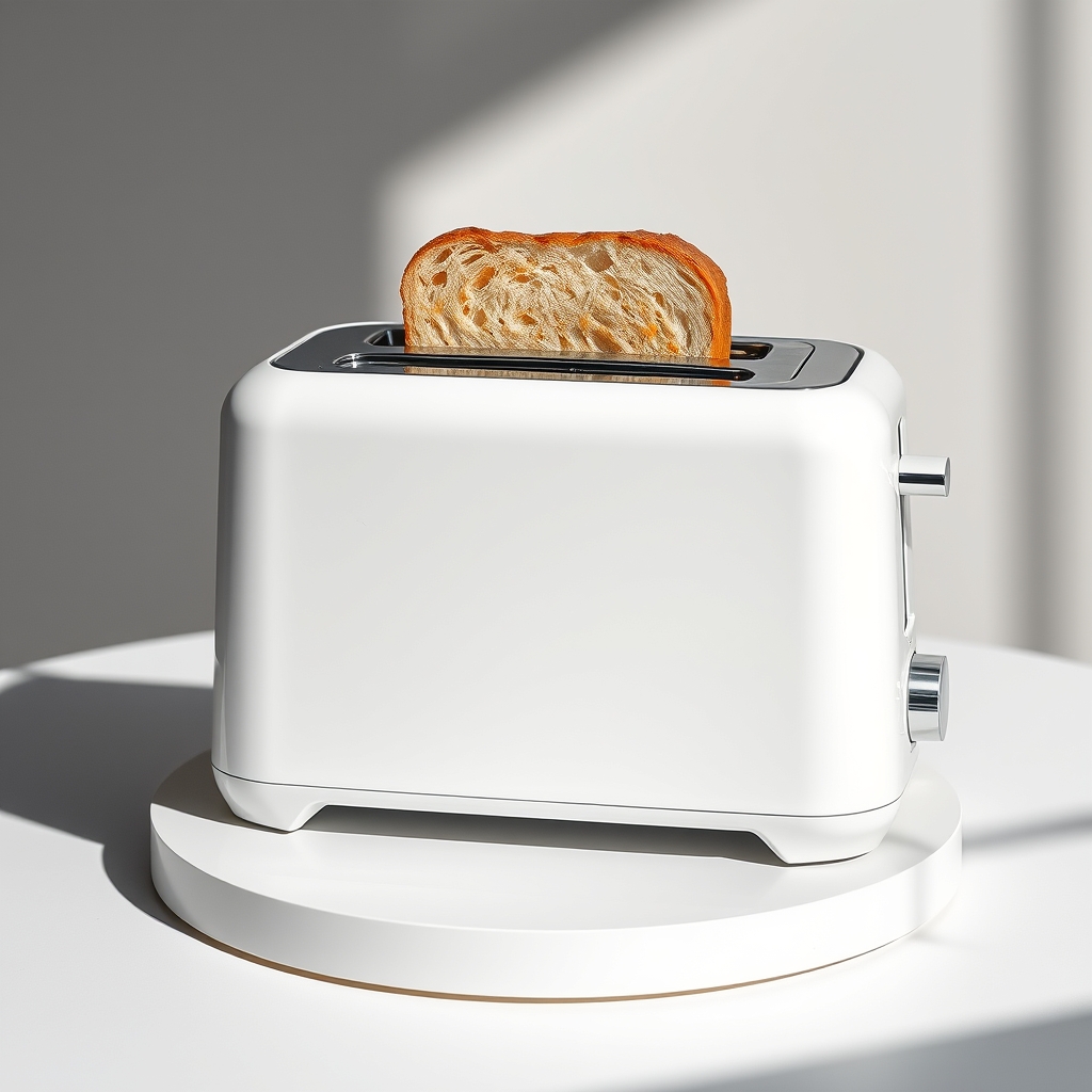 Bread Toaster With No Opening For Bread