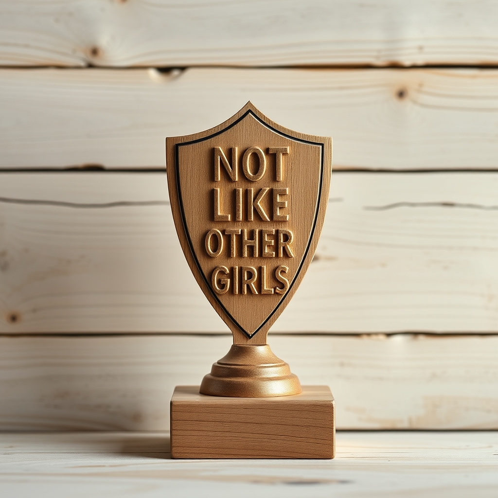 Not Like Other Girls Trophy