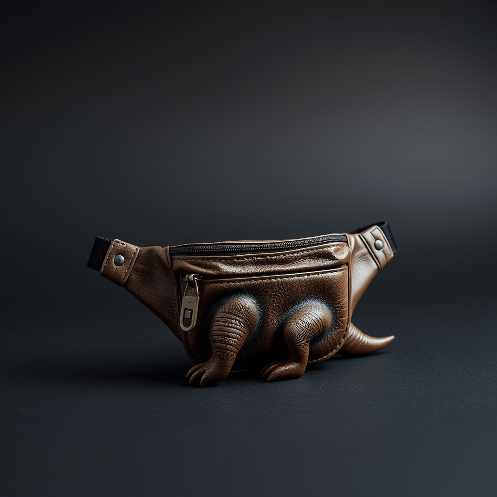 Beer Holder Belt, Shaped Like A Dinosaur Fanny Pack