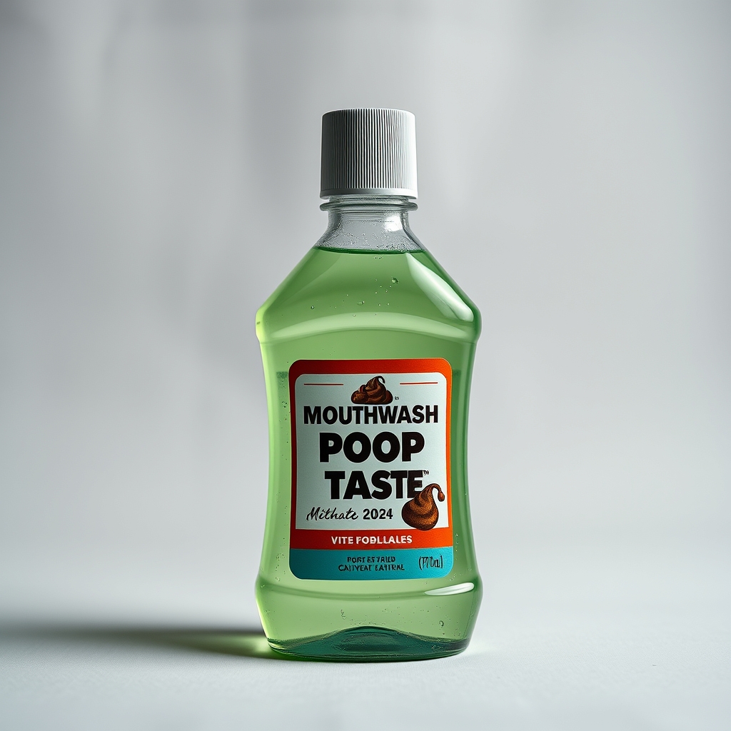 Mouthwash With Poop Taste