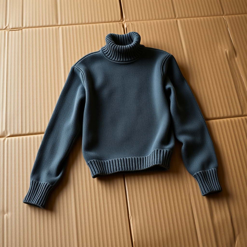 Gasoline Powered Turtleneck Sweater