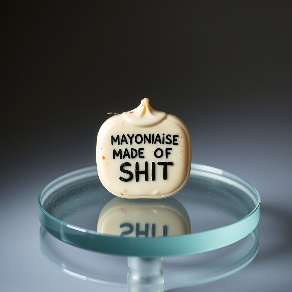 Mayonnaise Made Of Shit