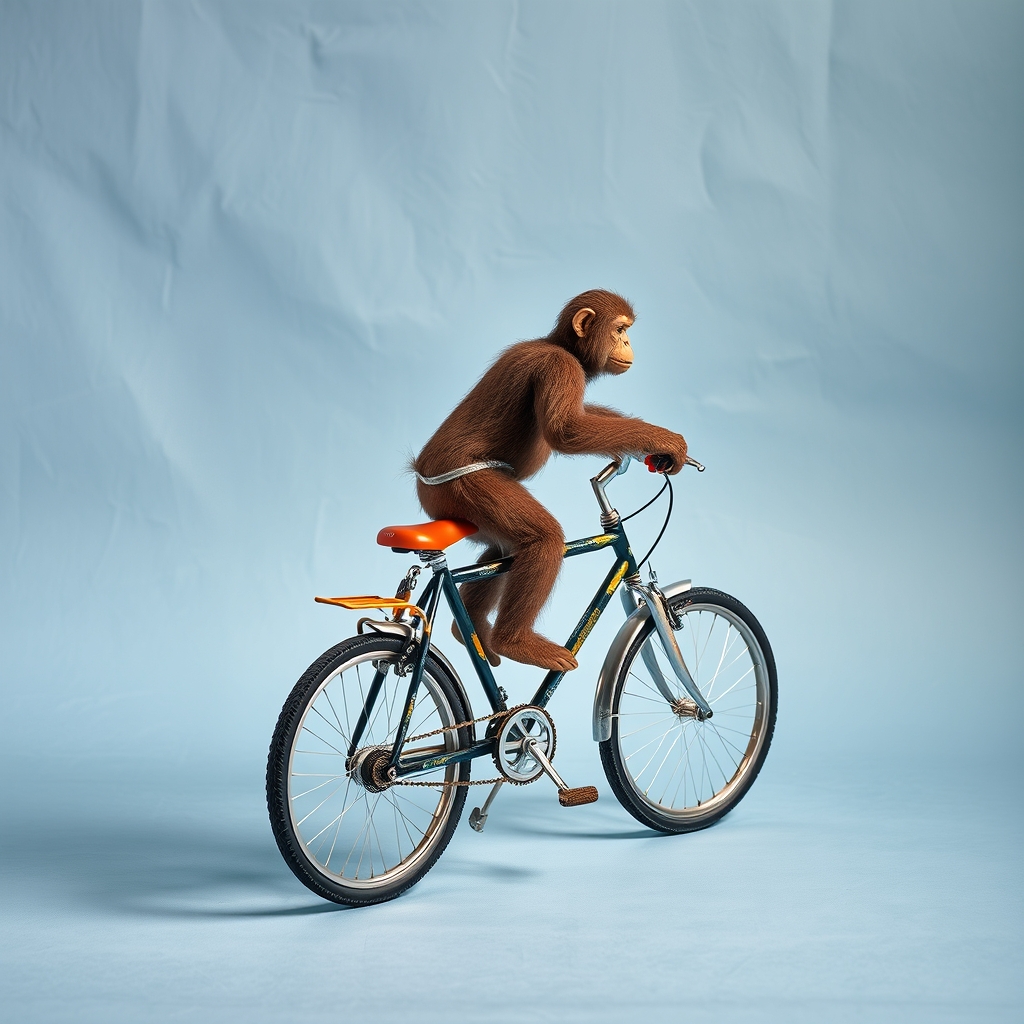 Bike With A Monkey Steer