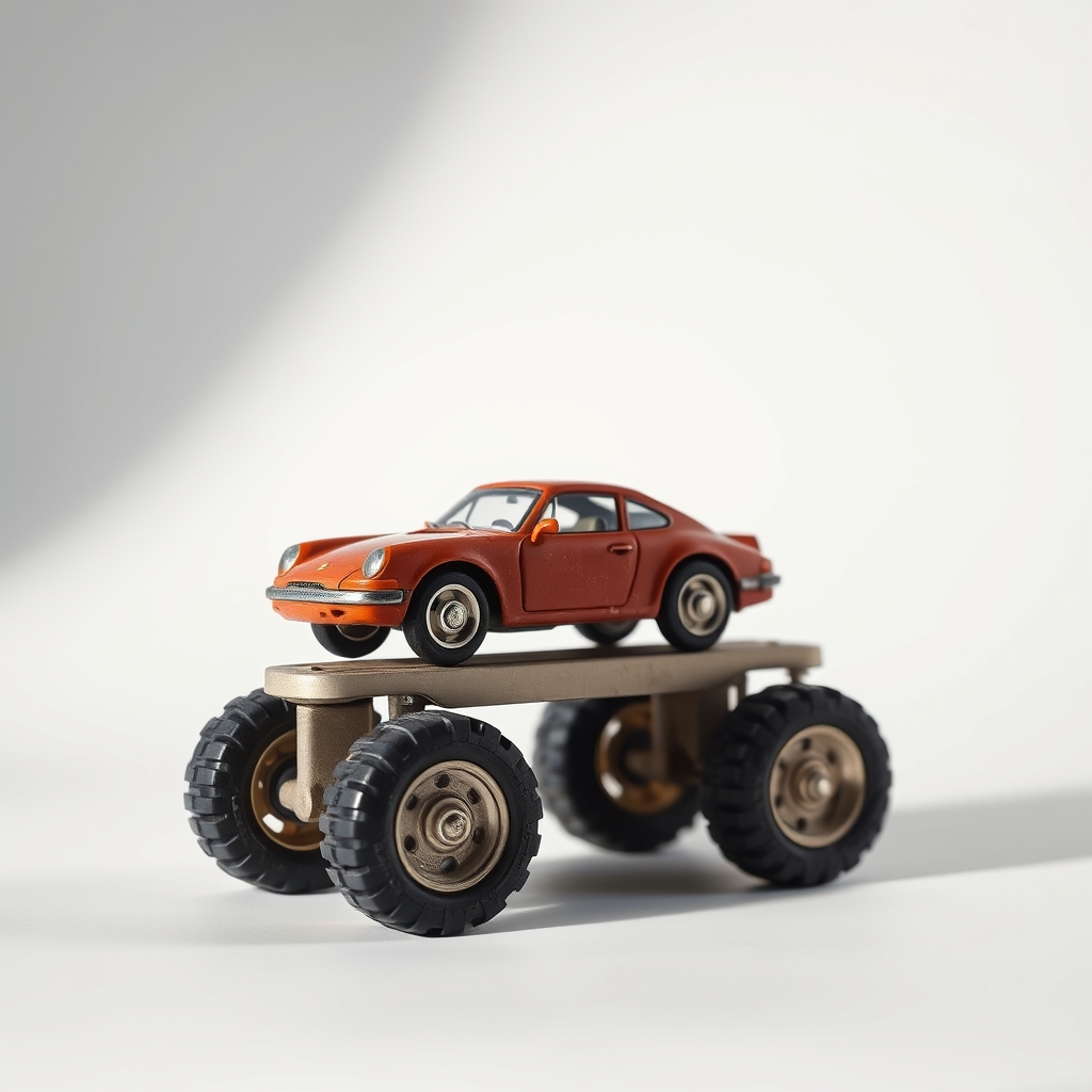 Car With 6 Wheels