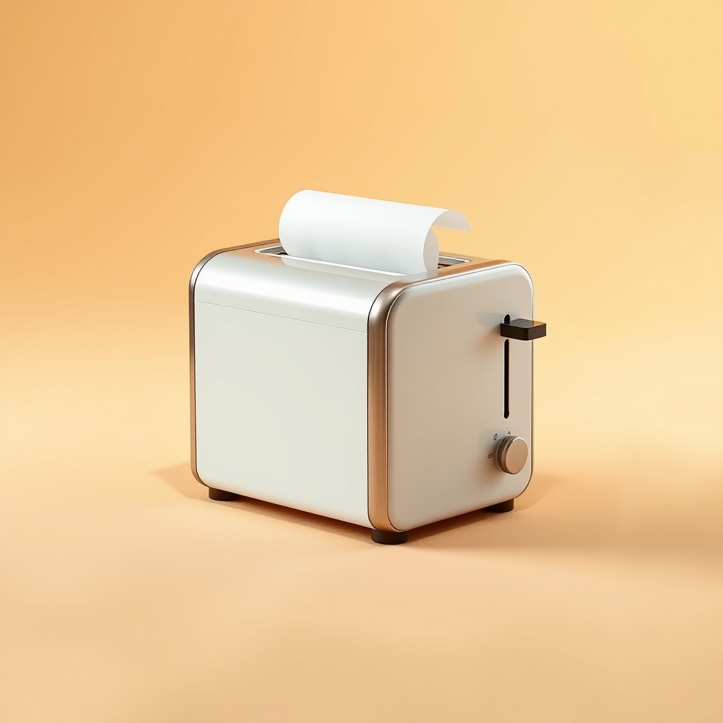 Toaster Paper Shredder