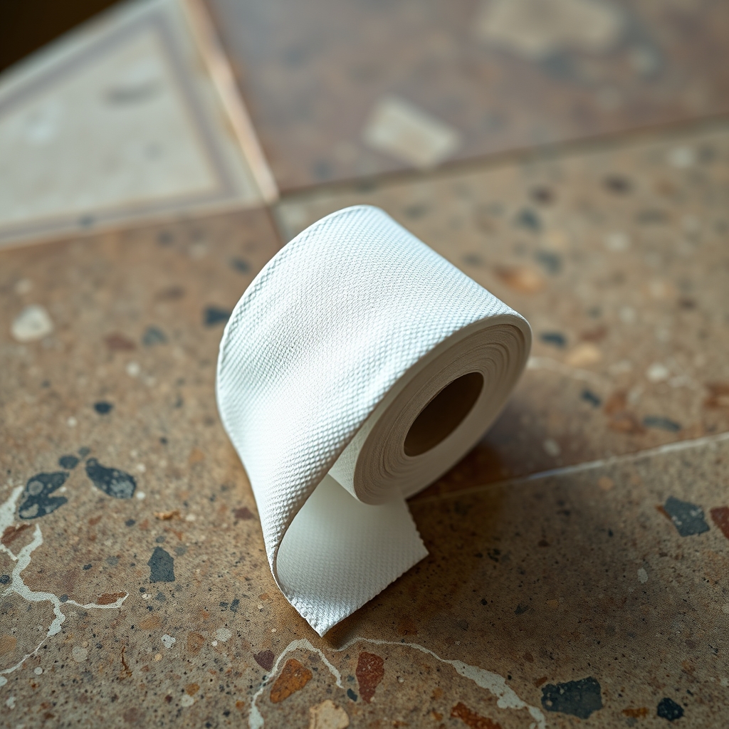 Bath Towel Made From Toilet Paper