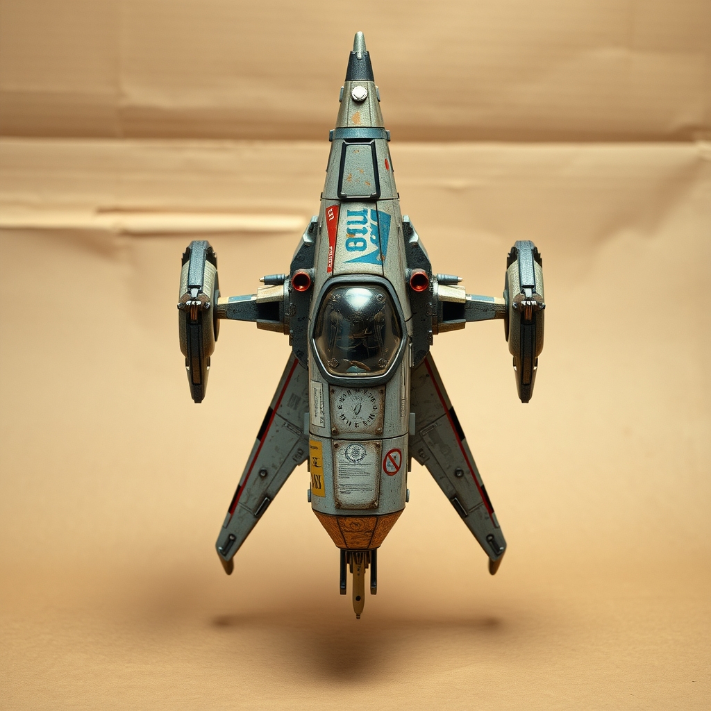 Spaceship Made Of Garbage