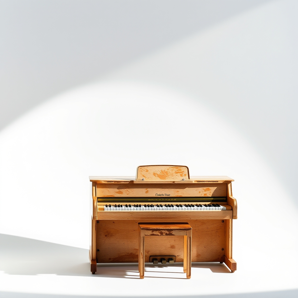 Acoustic Piano That Cannot Be Heard Outside The Room It Is In