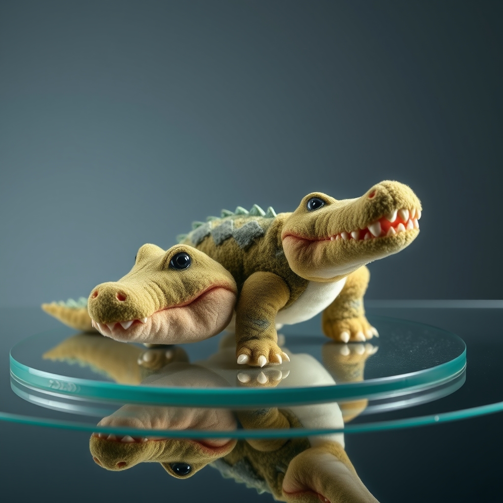 Prehistoric Crocodile Plushie