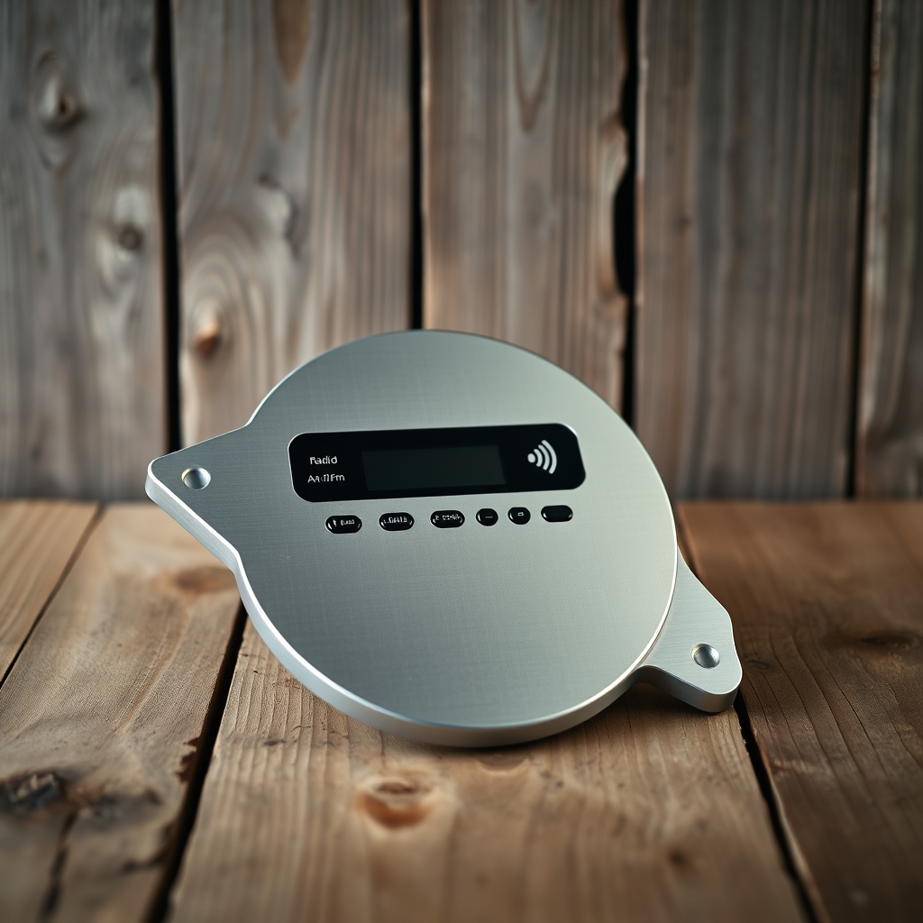 Pizza Slicer With Embedded Am/Fm Radio