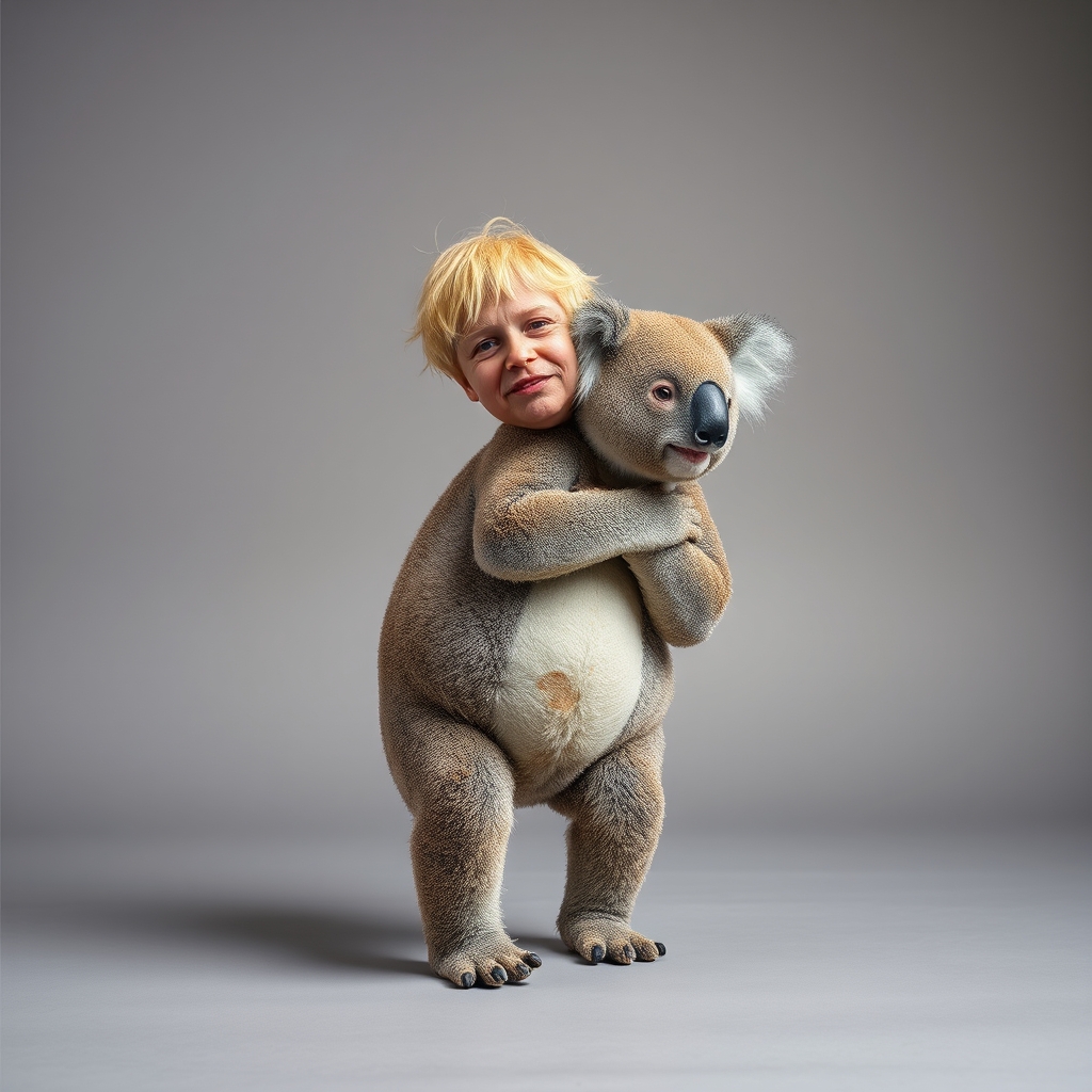 Naked Pictures Of Boris Johnson And A Koala