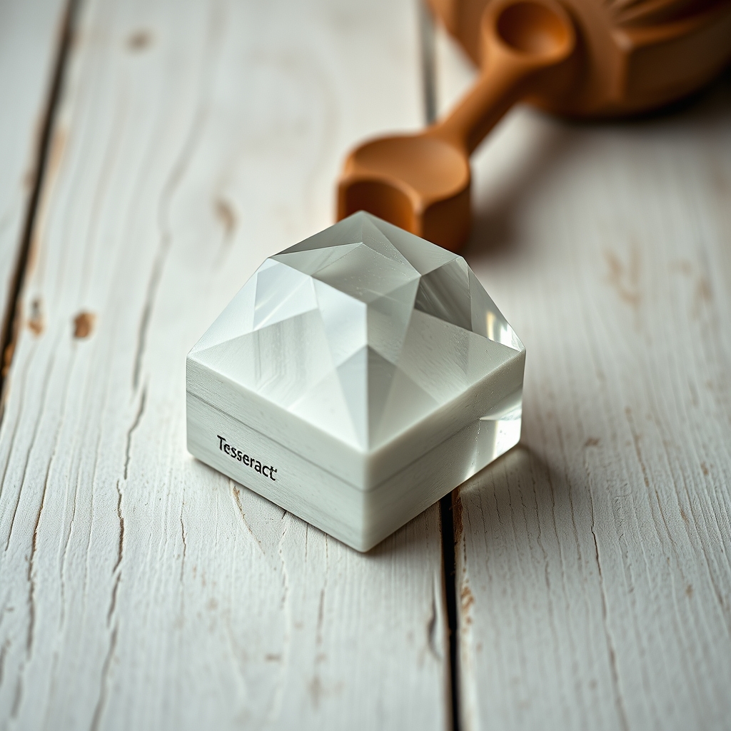 Tesseract Paperweight