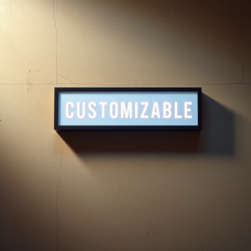 Customizable LED Sign