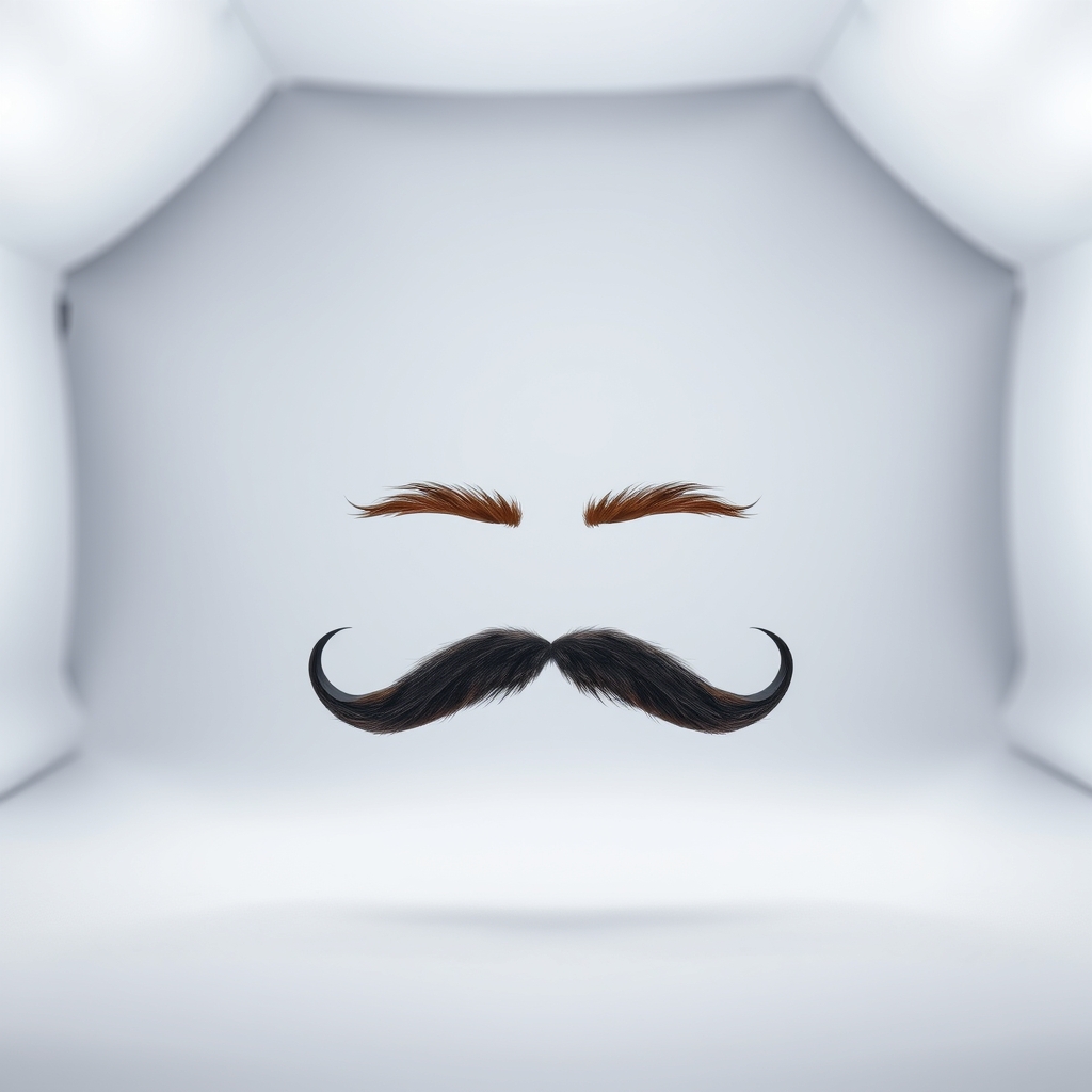 Clip-On Mustache And Eyebrows To Disappear In Speain