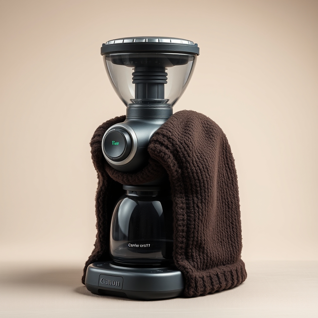 A Soundproof Cozy For Your Coffee Grinder