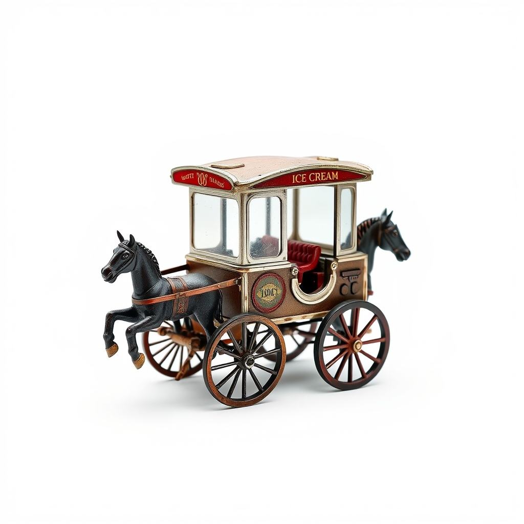 Horse Drawn Ice Cream Machine