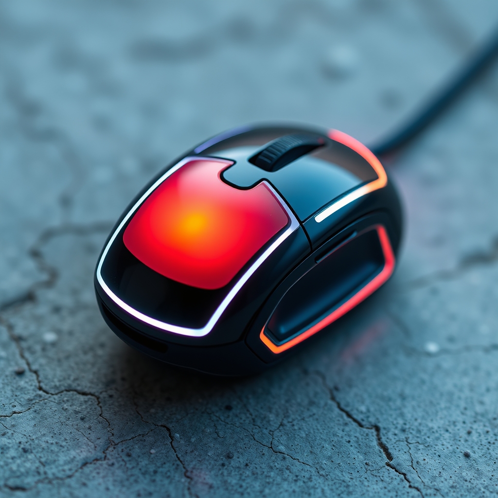 Tron Lightcycle Mouse