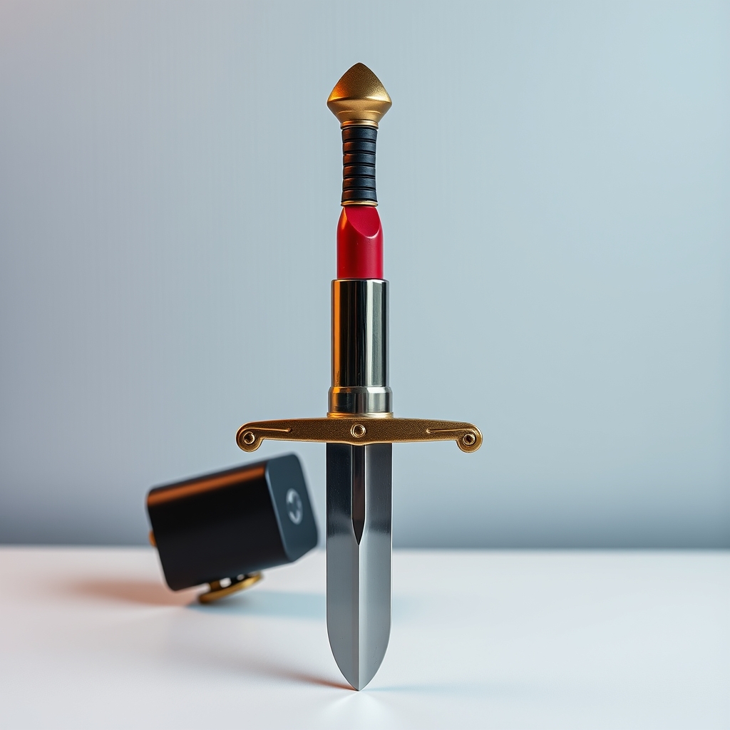 Sword And A Lipstick In One