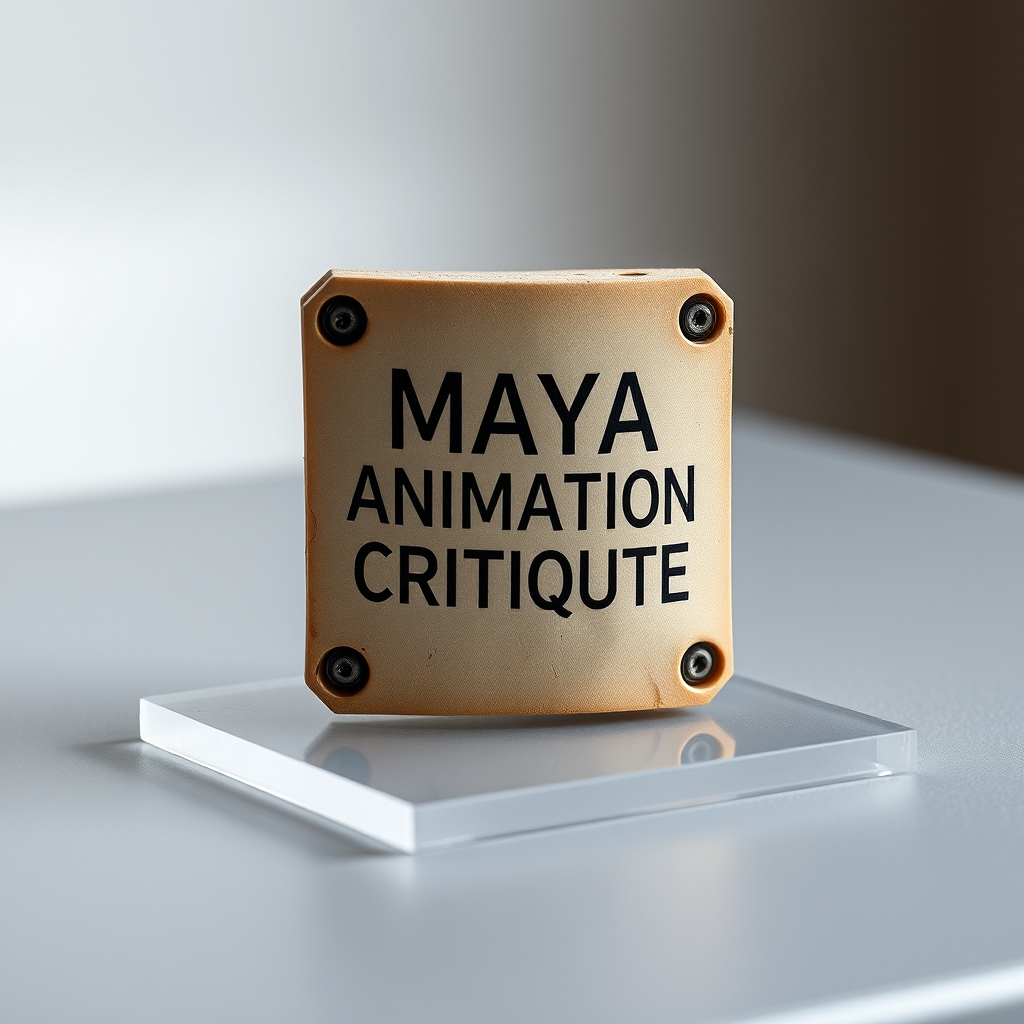 Maya Animation Critique