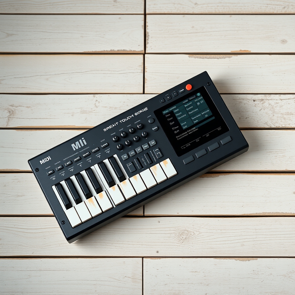 Midi Controller With 88KEYS And Full Width Touch Screen