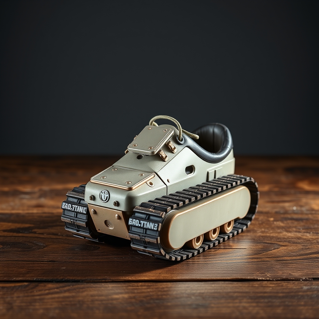 Tank Tread Motorized Shoes