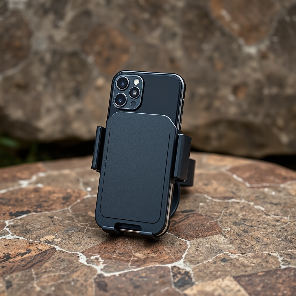 A Phone Holder For Backpack