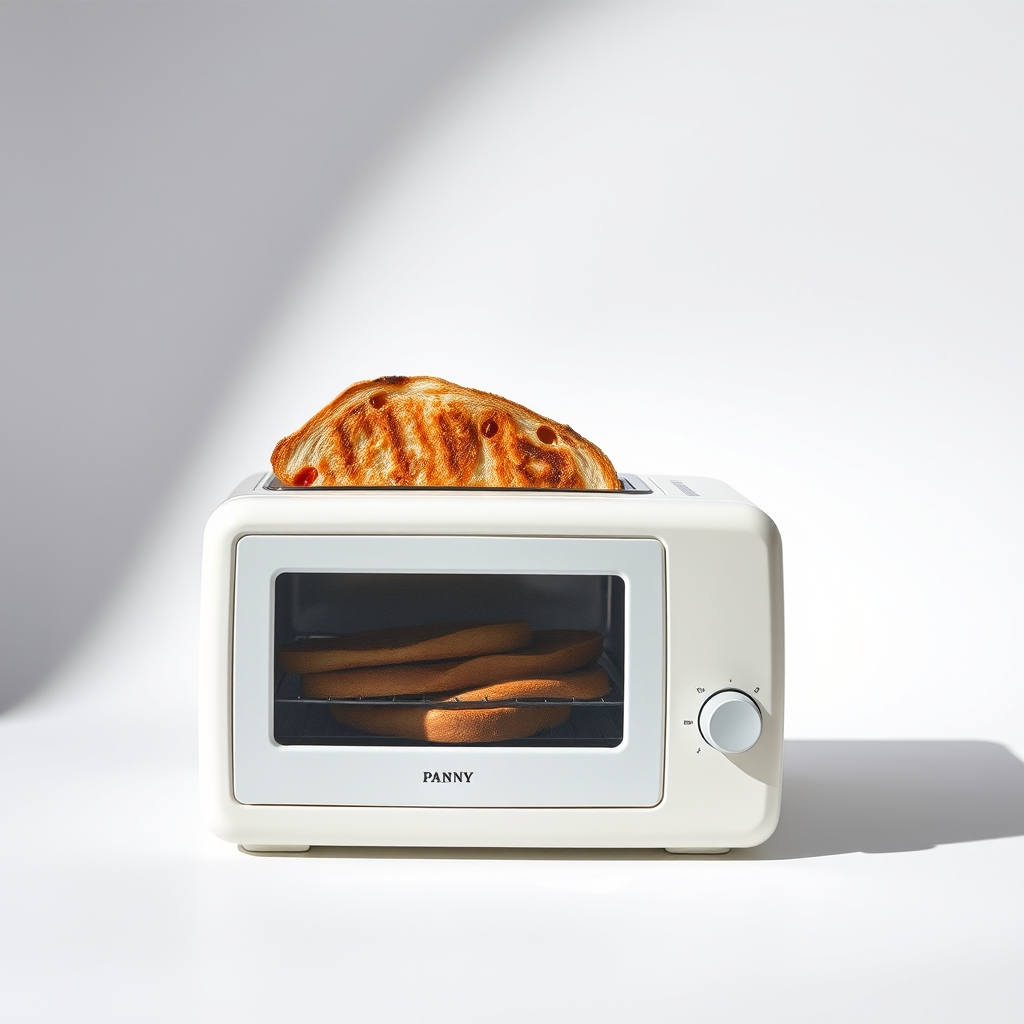 A Toaster Oven Which Makes Panini