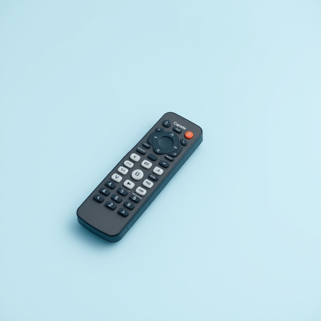Self-Hiding TV Remote