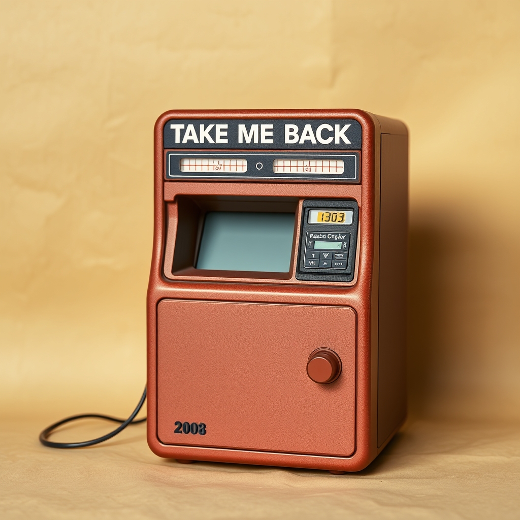 Take Me Back To 2008 Machine