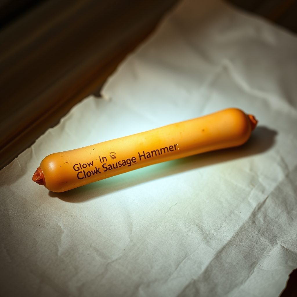 Glow-In-The-Dark Sausage Hammer