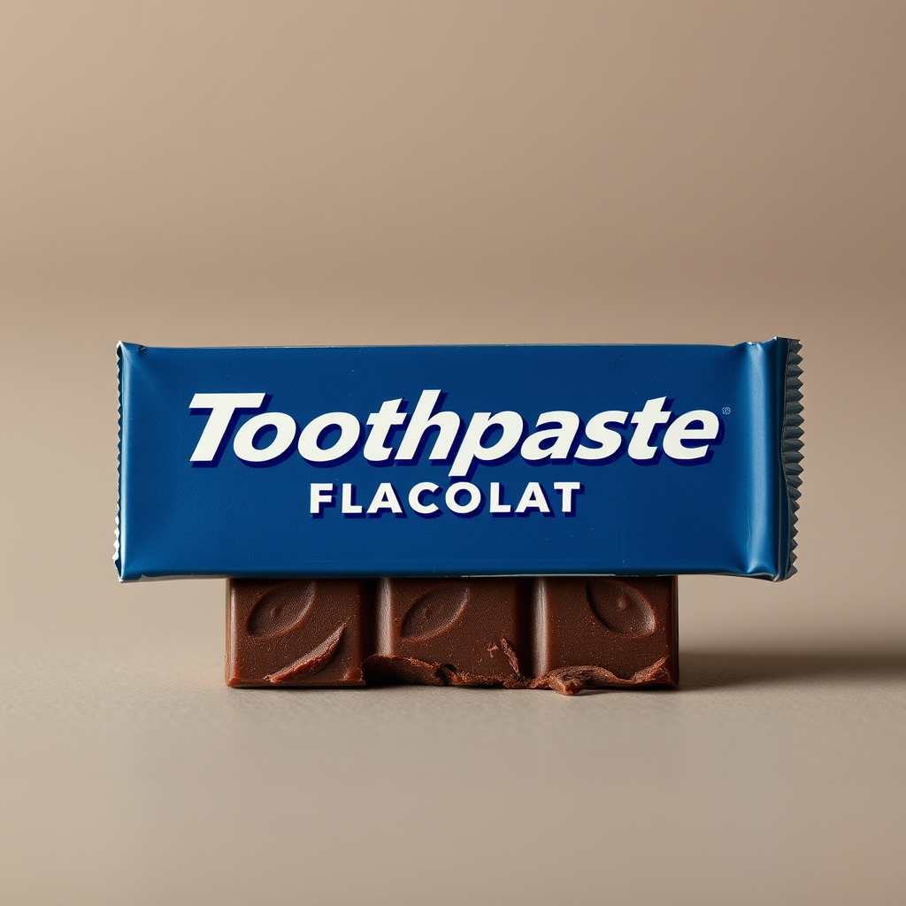 Toothpaste Flavored Chocolate